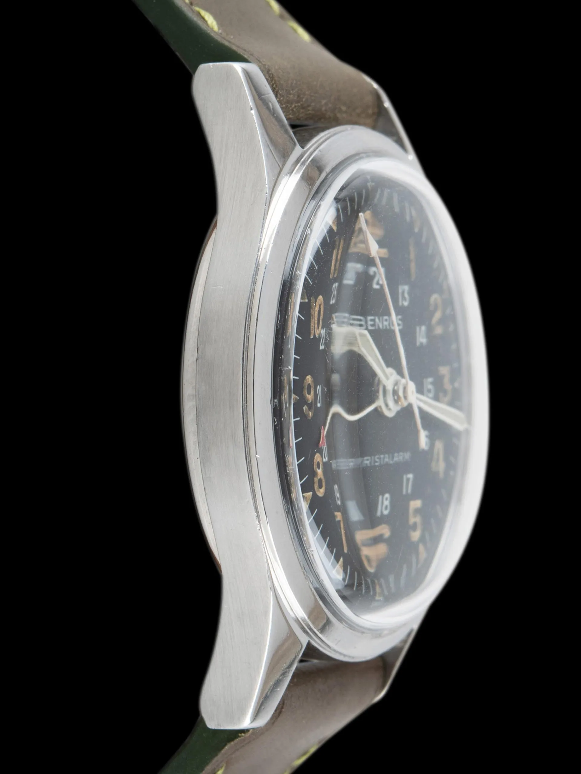 1960s Benrus Wristalarm (Ref. 3021) "Bullitt"