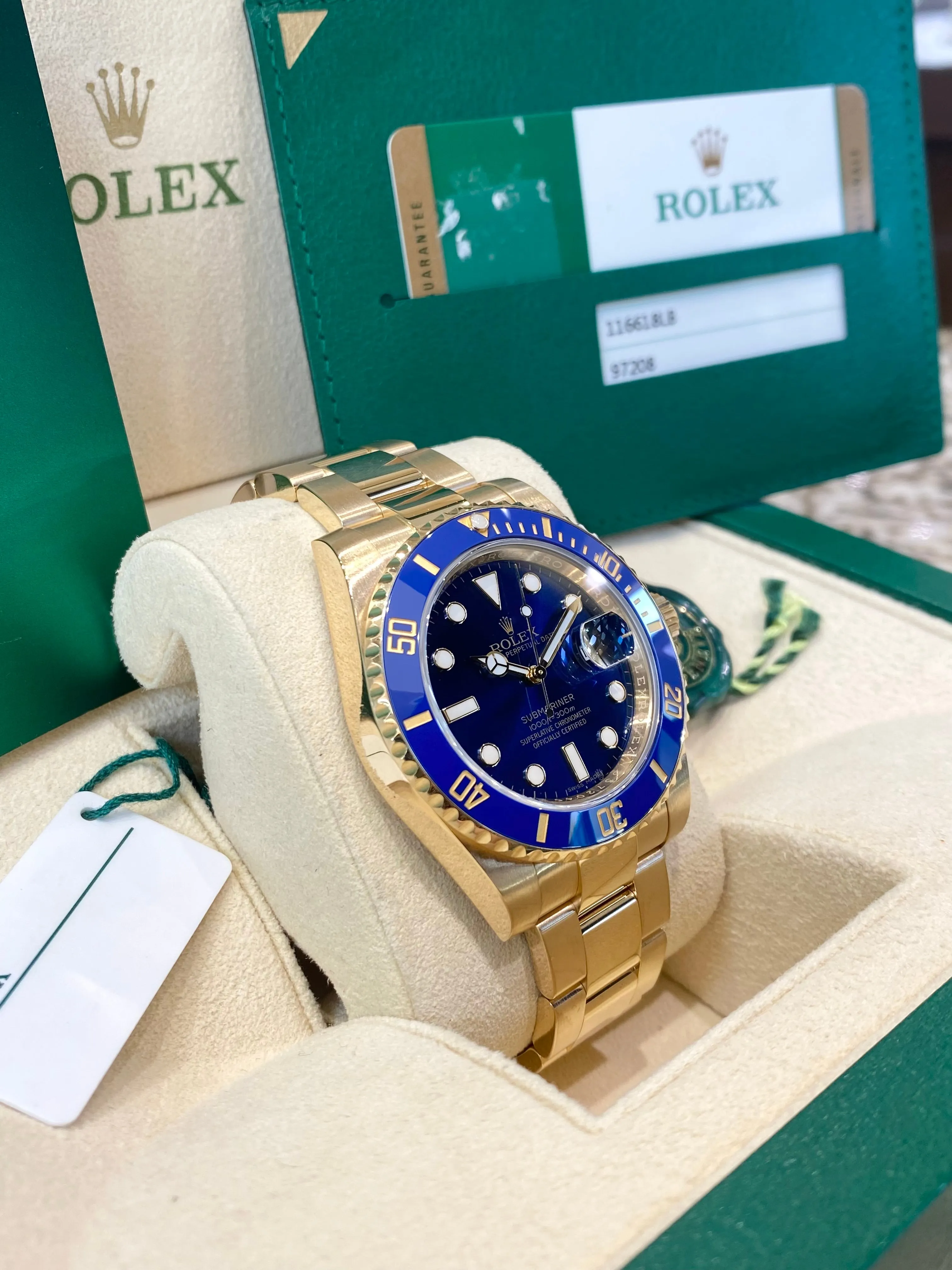 2018 Rolex Submariner 116618LB