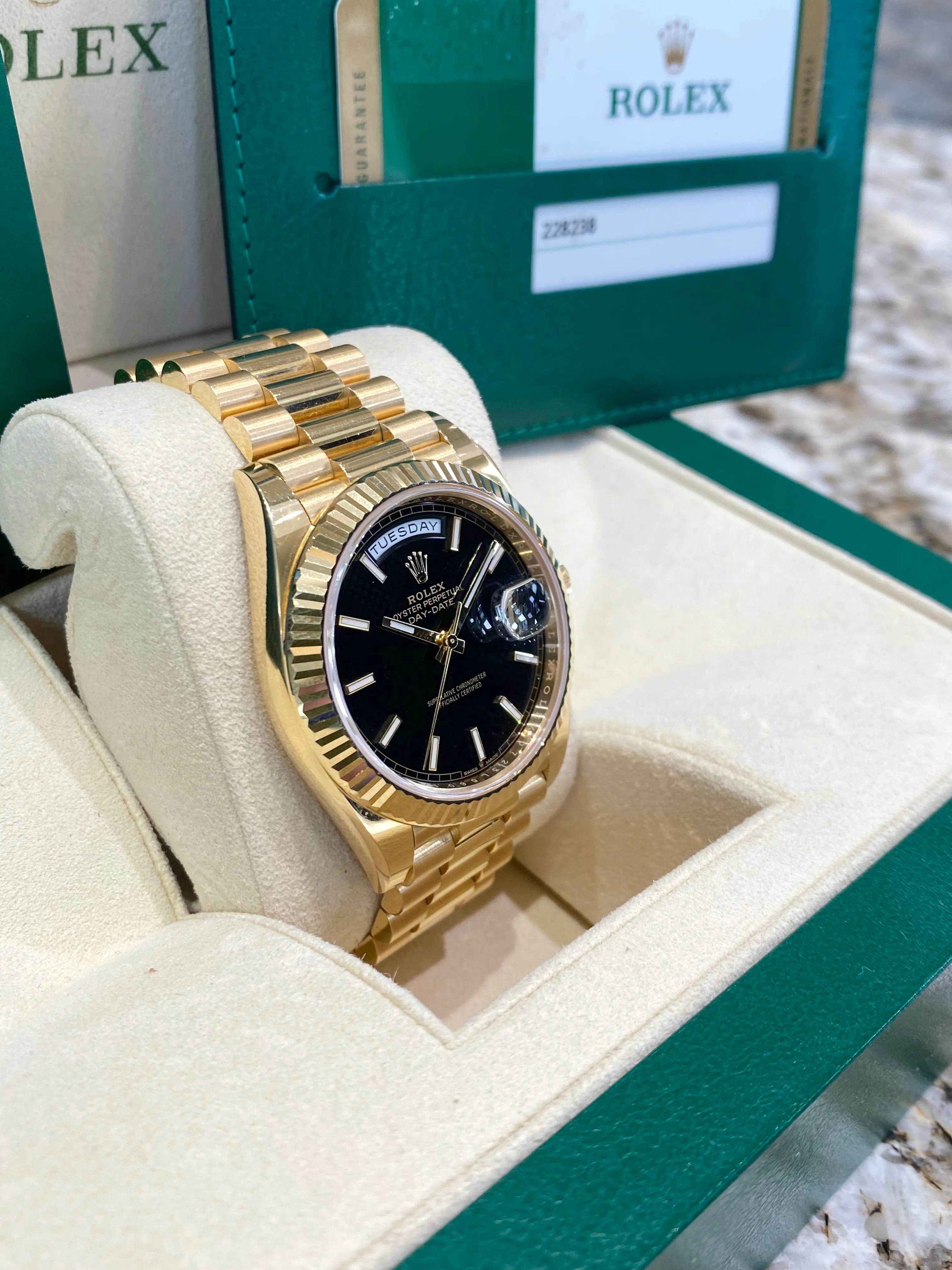 2019 Rolex Day-Date 40 228238