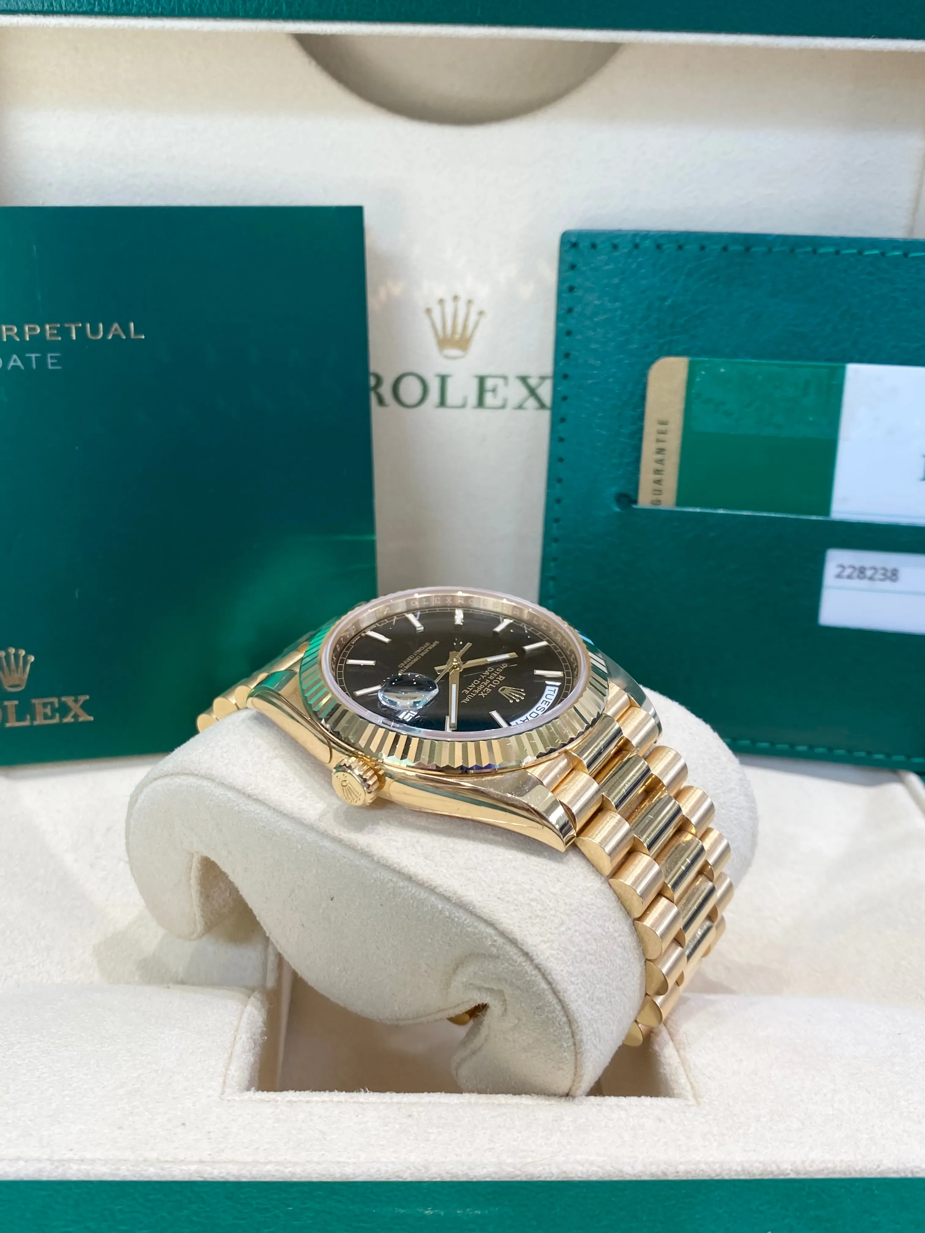 2019 Rolex Day-Date 40 228238