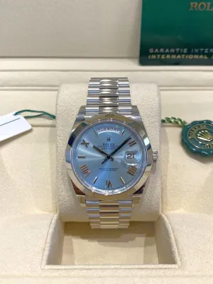 2021 Rolex Platinum Day-Date 40 228206