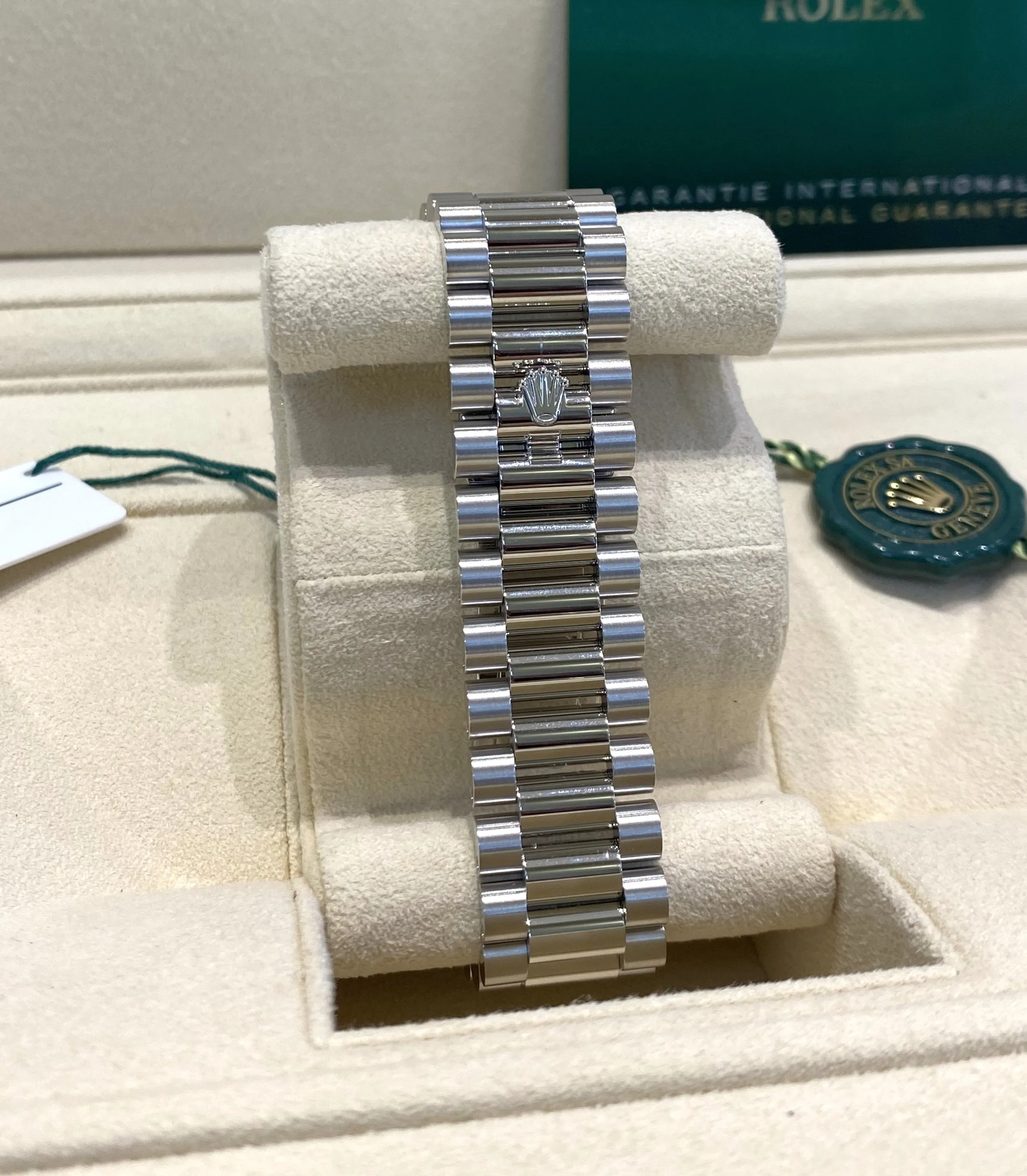 2021 Rolex Platinum Day-Date 40 228206