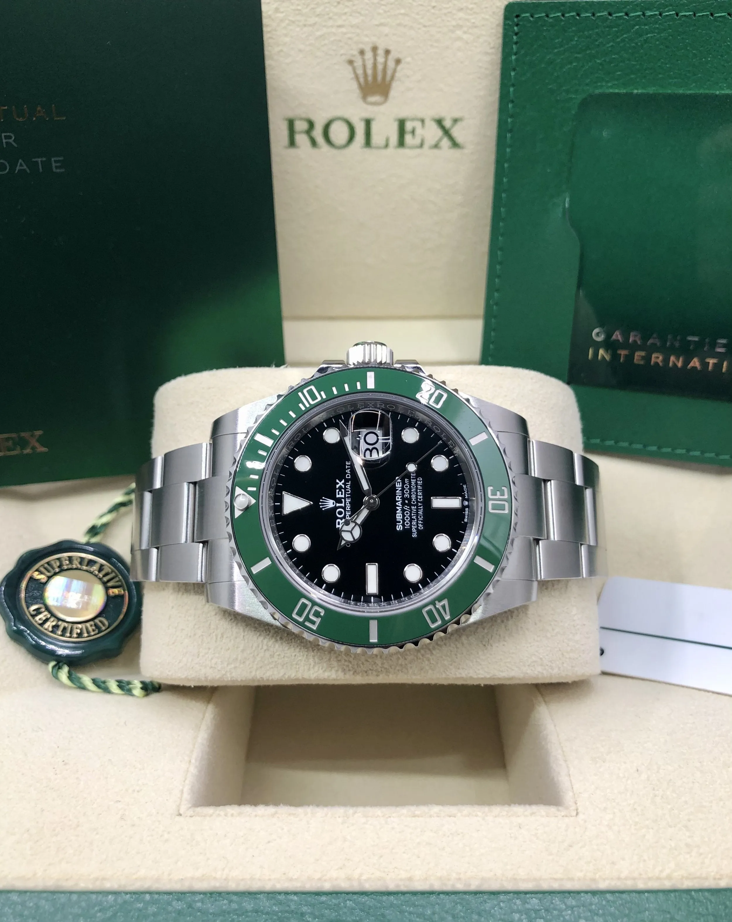 2021 Rolex Submariner Starbucks 126610LV