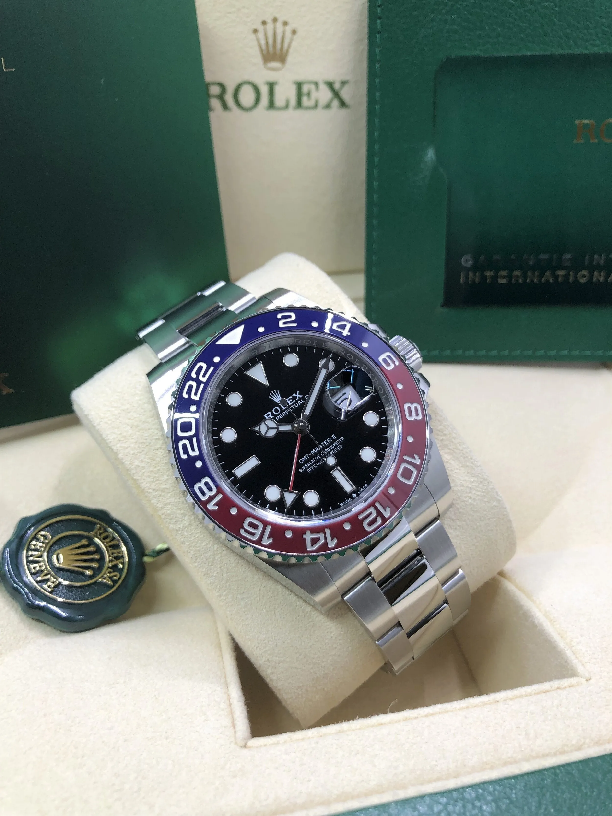 2022 Rolex GMT-Master II Pepsi 126710BLRO