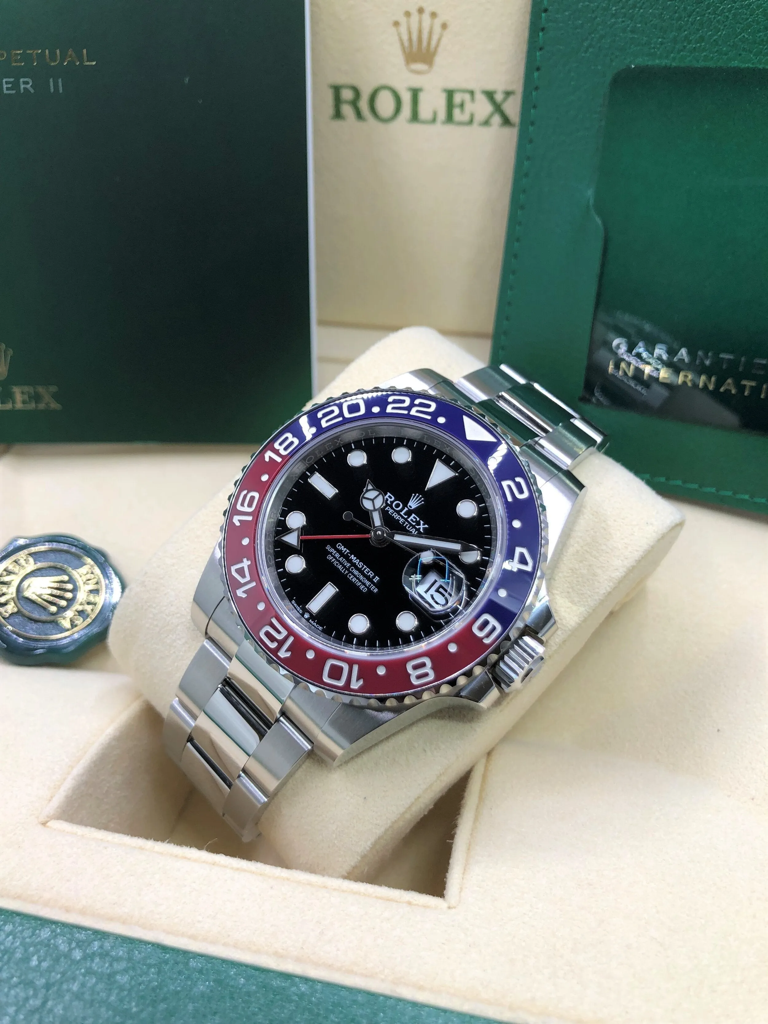 2022 Rolex GMT-Master II Pepsi 126710BLRO