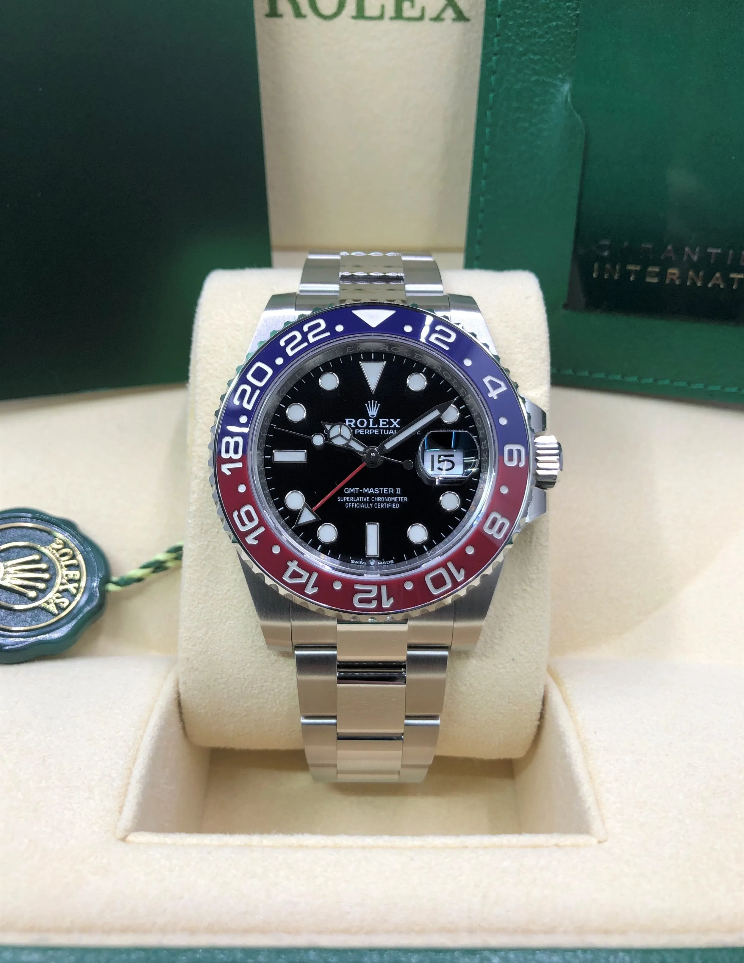 2022 Rolex GMT-Master II Pepsi 126710BLRO