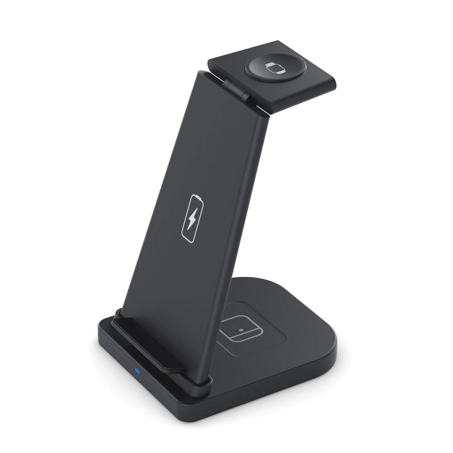 3-in-1 Foldable Fast Wireless Charging Stand