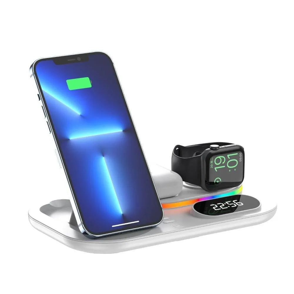 4 in 1 Wireless Charging Dock For iPhone Apple Watch AirPods Pro