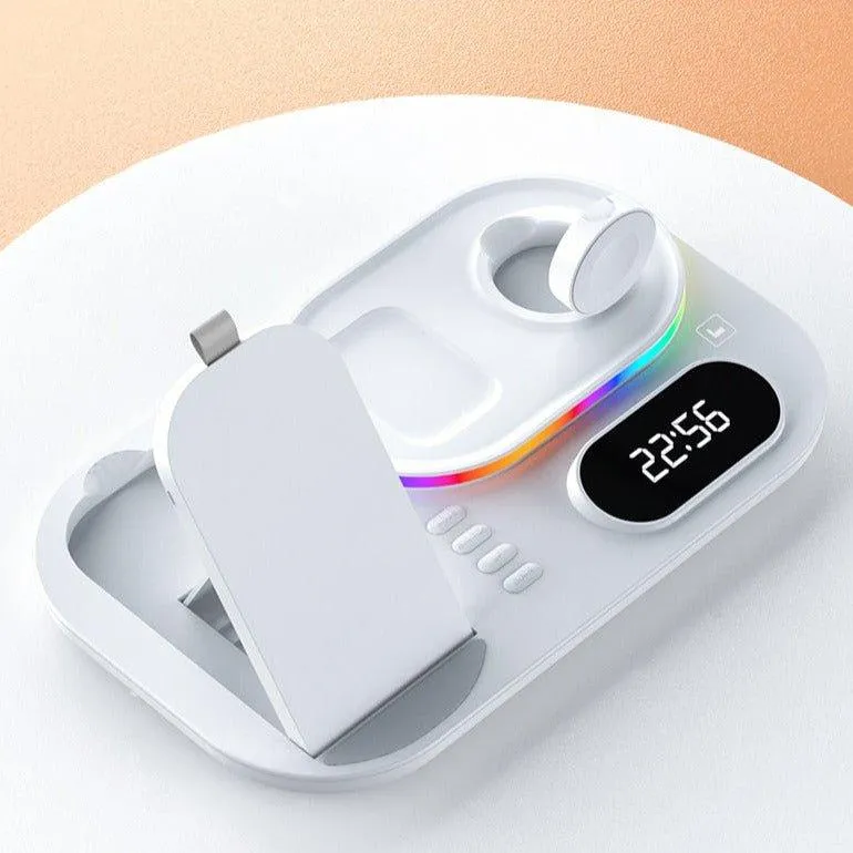 4 in 1 Wireless Charging Dock For iPhone Apple Watch AirPods Pro