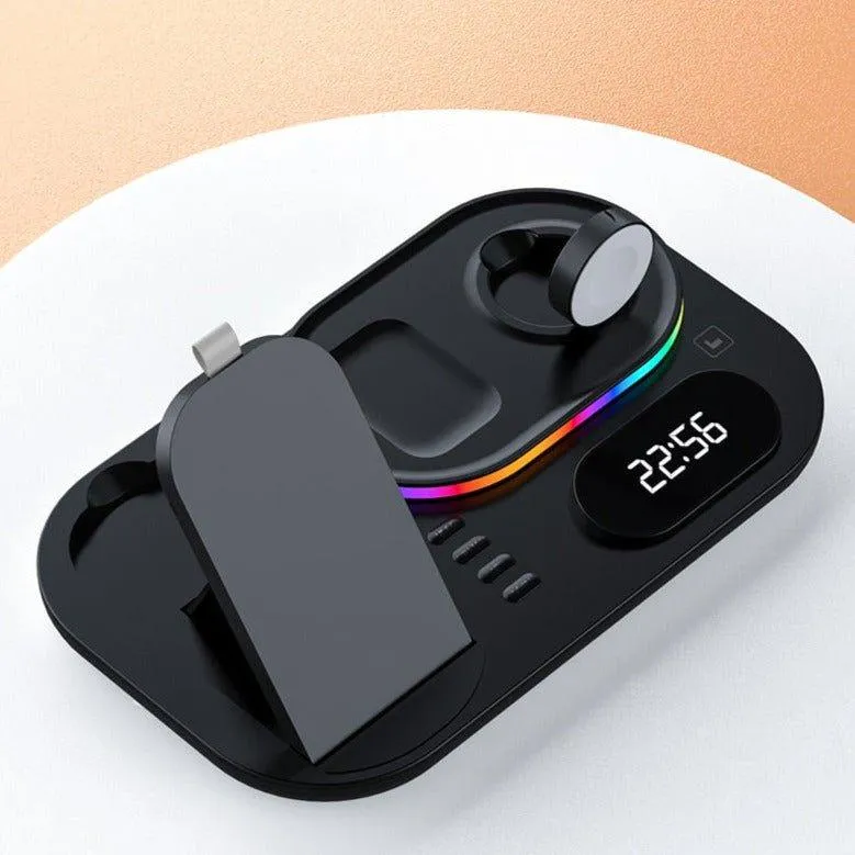 4 in 1 Wireless Charging Dock For iPhone Apple Watch AirPods Pro