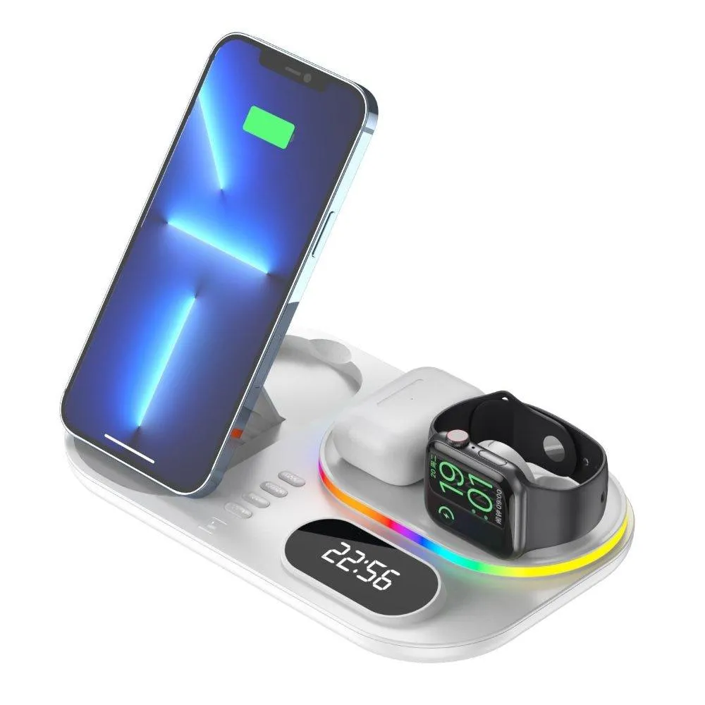 4 in 1 Wireless Charging Dock For iPhone Apple Watch AirPods Pro