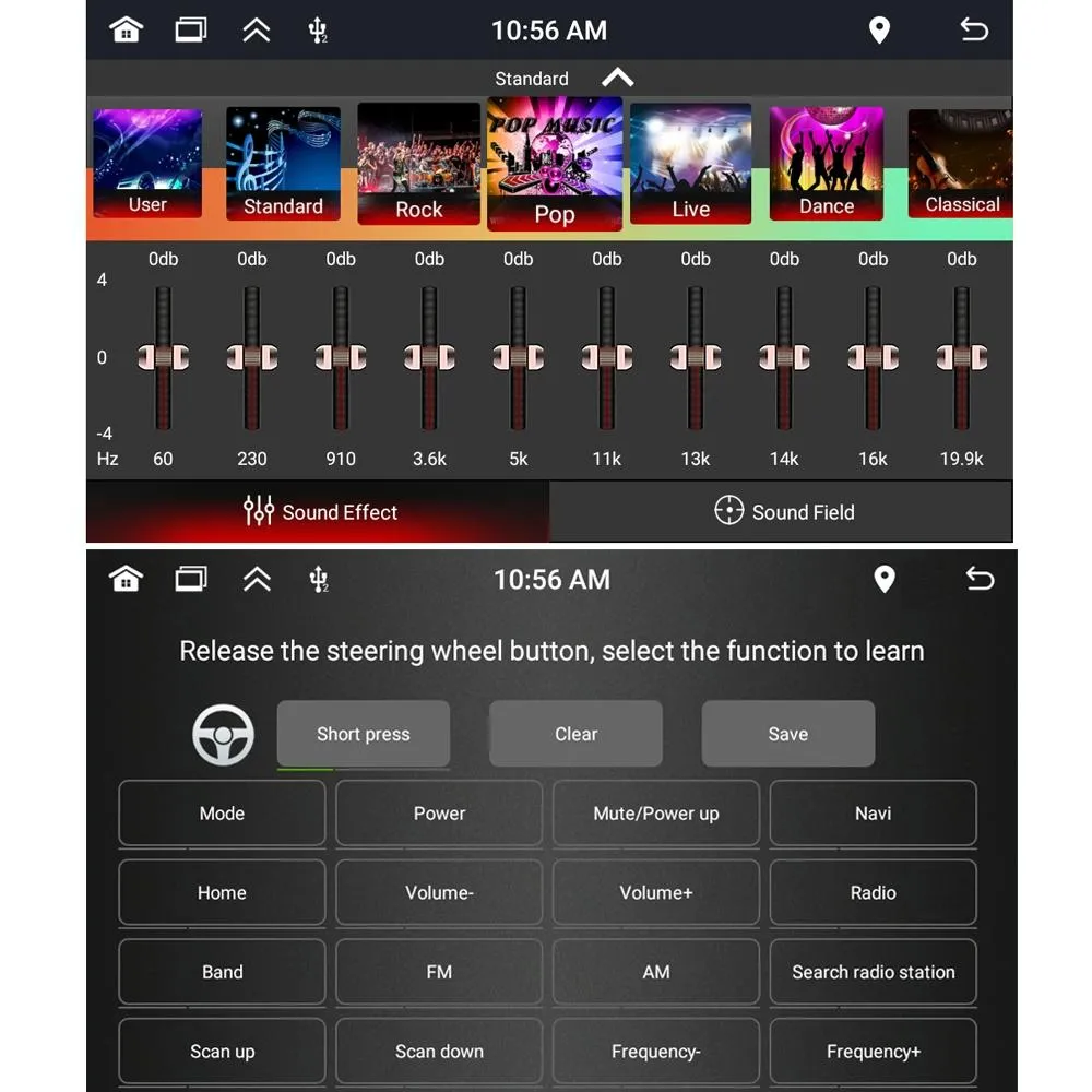 Android Car Navigation System For Fiat 500 - Bluetooth Fm Radio 1   32G Memory