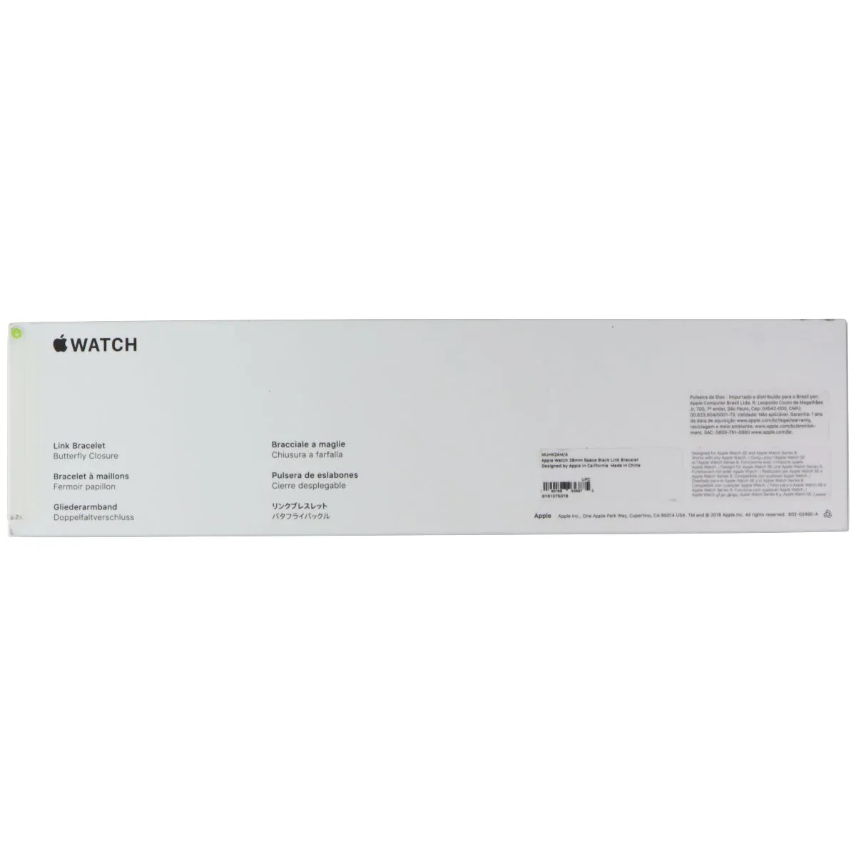 Apple (38mm) Watch Link Bracelet for Apple Watches - Space Black (MUHK2AM/A)