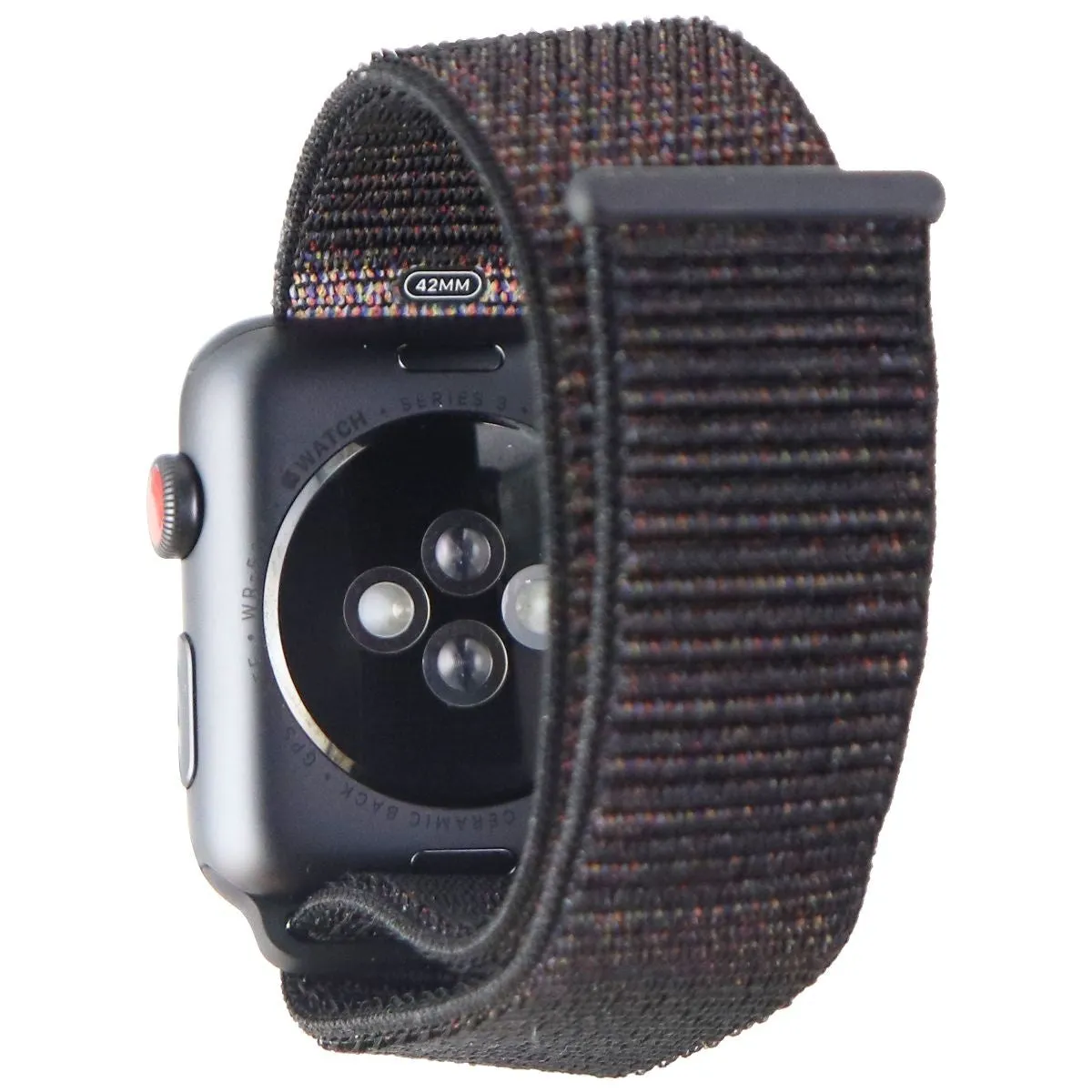 Apple Watch Series 3 (42mm) Space Gray Al/Black Sp Loop (GPS   Cellular) A1861