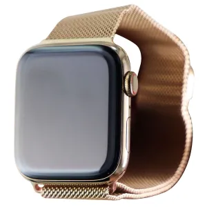 Apple Watch Series 4 (A1976) GPS   LTE - 44mm Gold Stainless Steel/Gold Milanese