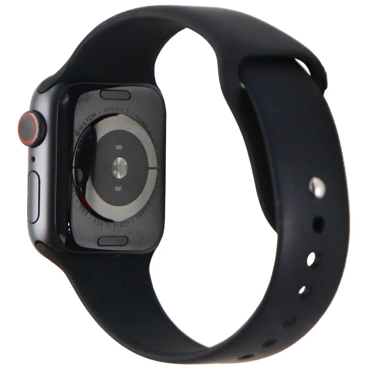 Apple Watch Series 5 (GPS   Cellular) 40mm Space Gray Aluminum/Black Sport Band