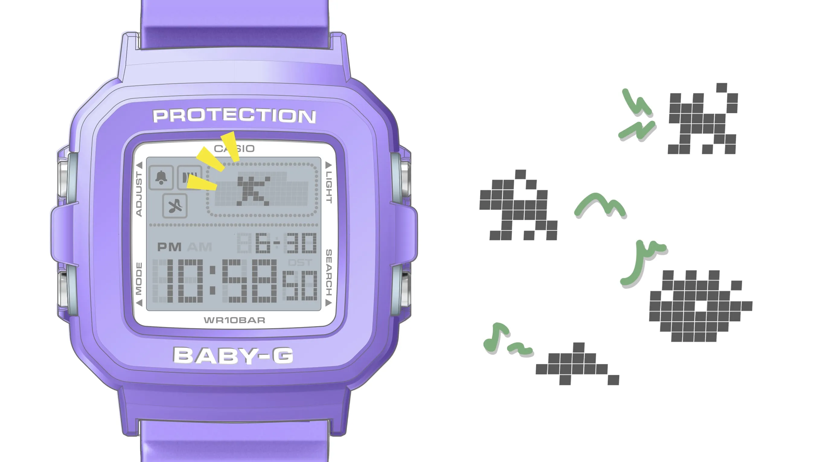 BABY-G  BGD10K-6