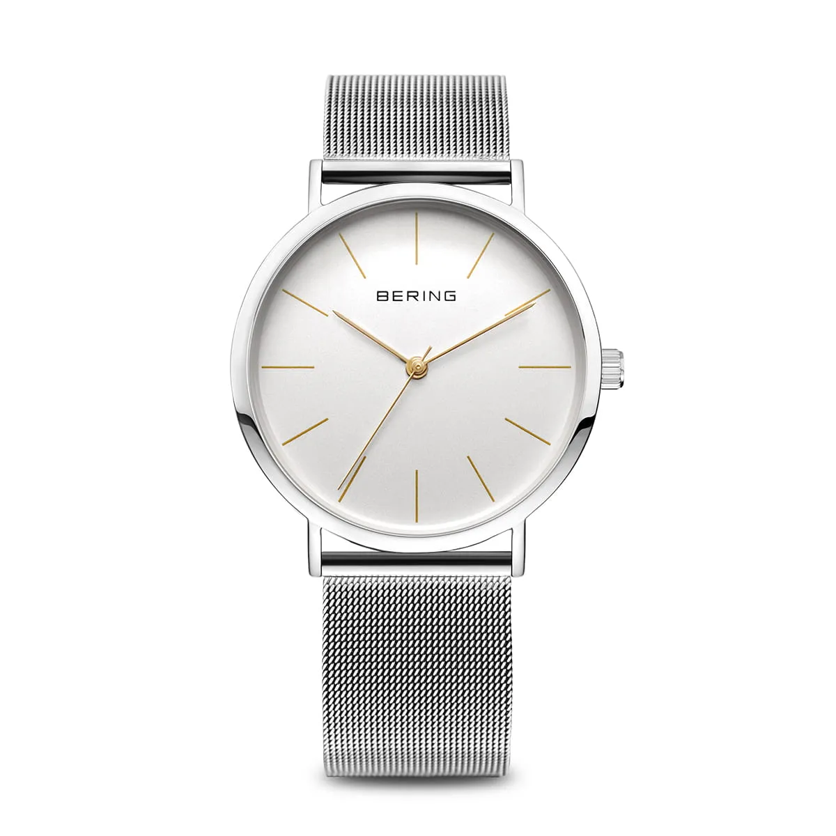 Bering Classic Stainless Steel Mesh Watch
