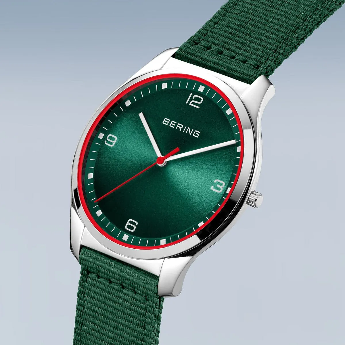 Bering Gents Green Ultra Slim Watch