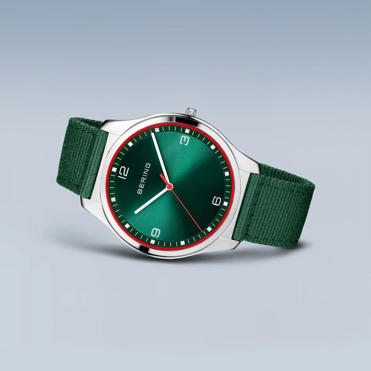 Bering Gents Green Ultra Slim Watch