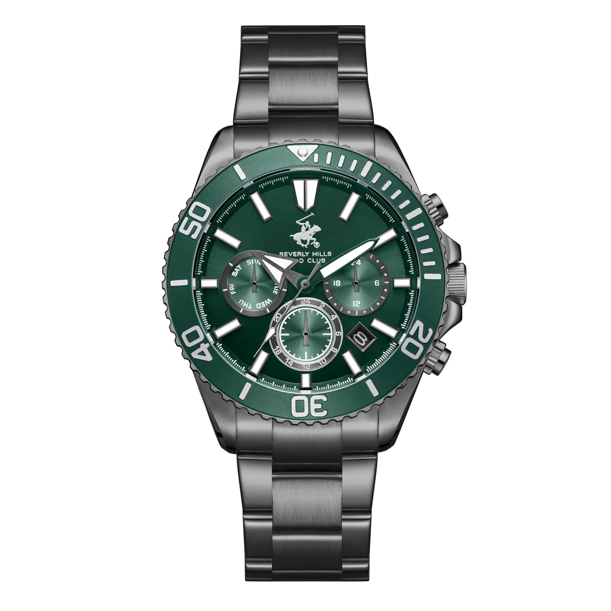 BHPC-BP3721X.070 - Stainless Steel Multifunction Watch For Men