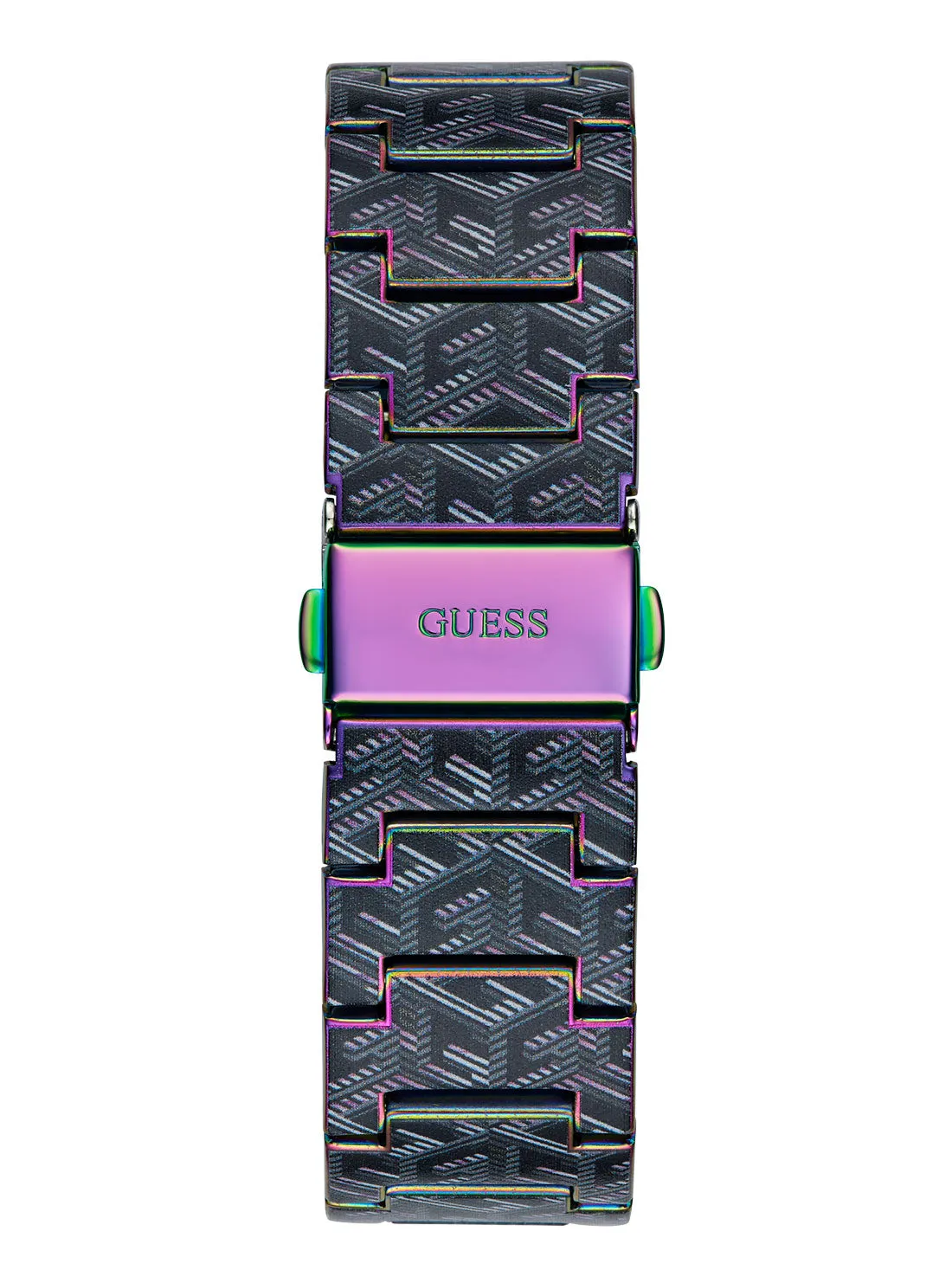 Black Iridescent Misfit Glitz Watch