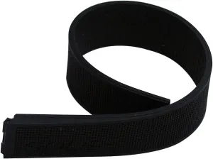 Black Silicone Rubber Watch Band to Fit TAG Heuer Golf FT6004