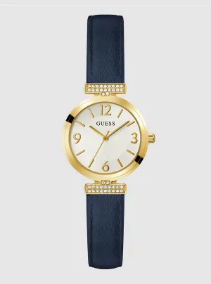 Blue Gold Array Crystal Watch