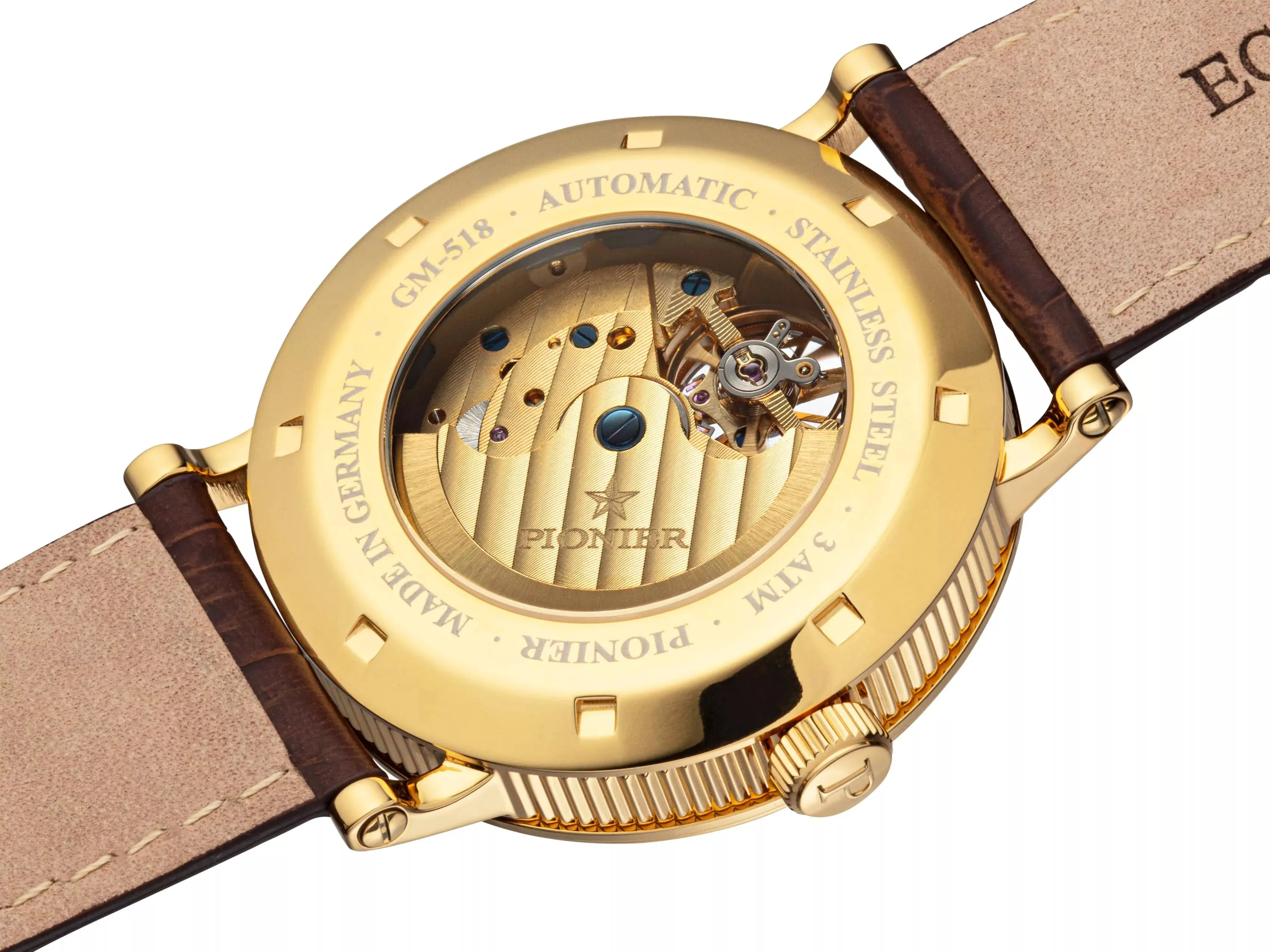 Boston Pionier GM-518-4 | Gold | Automatic Made in Germany