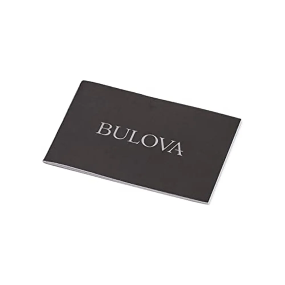Bulova Womens Sutton White Dial Yellow Band Stainless Steel One Size Quartz Watch - 97P150