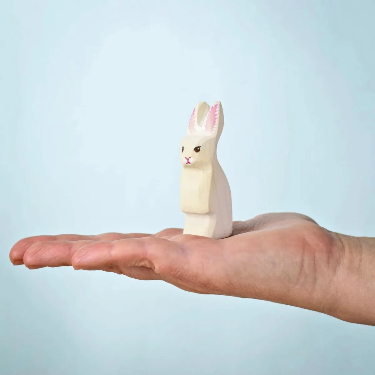 BumbuToys Wooden Animal - Rabbit - Easter, Standing
