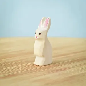 BumbuToys Wooden Animal - Rabbit - Easter, Standing