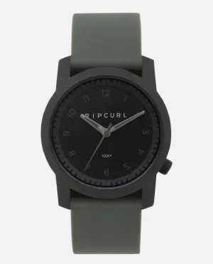 Cambridge Silicone Number Dial Watch - Army