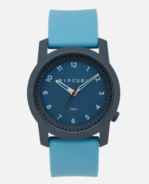 Cambridge Silicone Number Dial Watch - Azure Blue