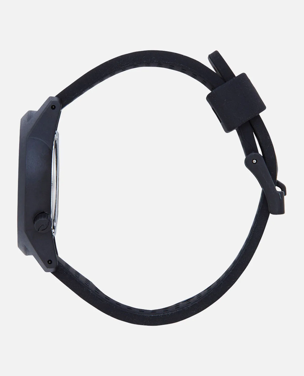Cambridge Silicone Number Dial Watch - Black