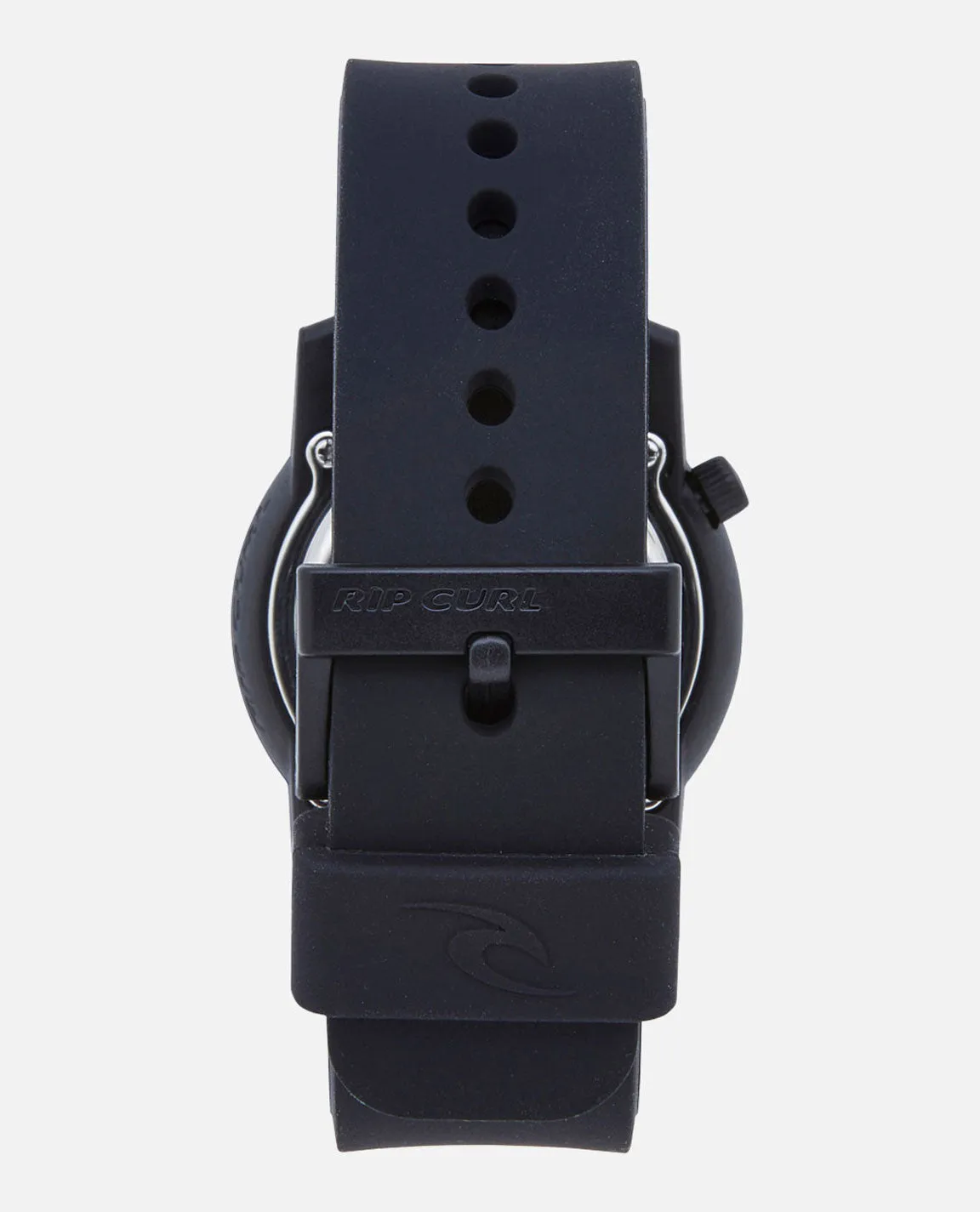 Cambridge Silicone Number Dial Watch - Black