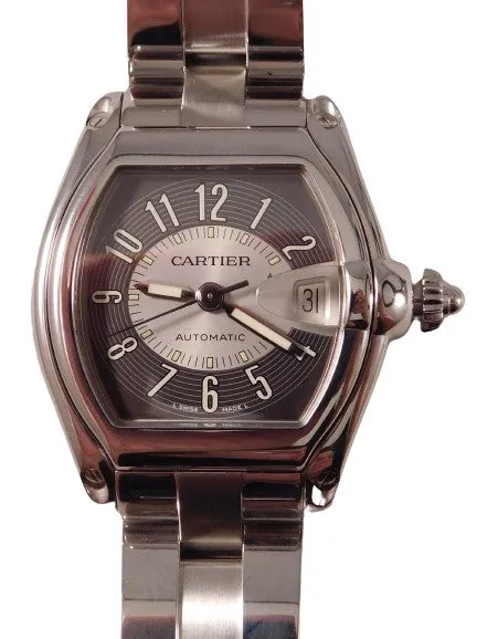 Cartier Roadster Automatic Stainless Steel Ref. 2510 Mens Watch....37mm