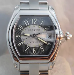 Cartier Roadster Automatic Stainless Steel Ref. 2510 Mens Watch....37mm