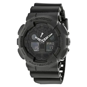 Casio G-Shock Classic Series Analog-Digital Black Dial Men's Watch GA100-1A1CR