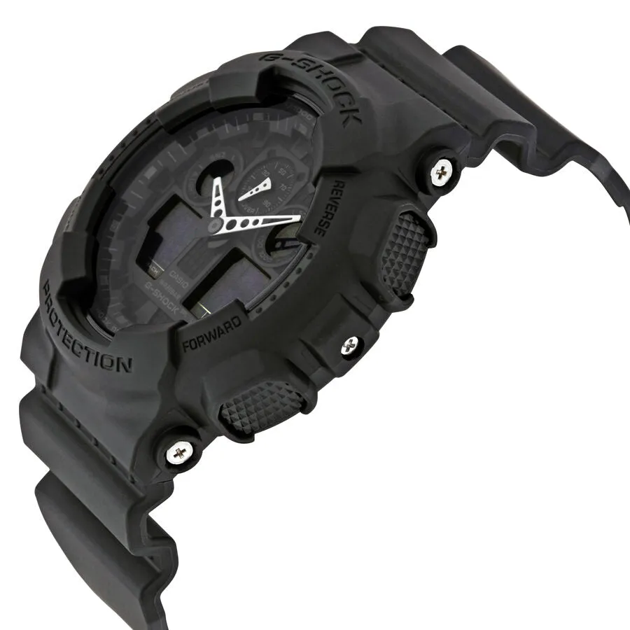 Casio G-Shock Classic Series Analog-Digital Black Dial Men's Watch GA100-1A1CR