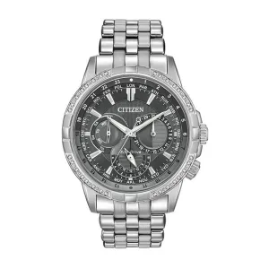 Citizen Mens Eco-Drive Watch Model BU2080-51H with 32 Diamonds
