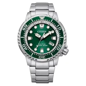 Citizen Men's Watch Eco-Drive Dive Stainless Steel Bracelet BN0158-85X
