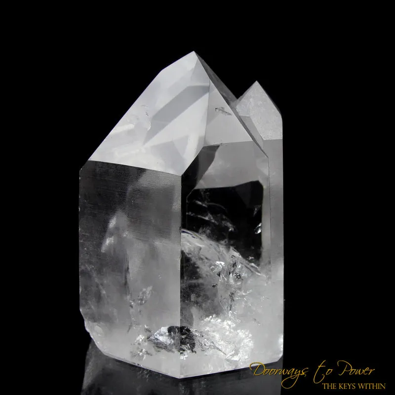 Clear Quartz Point Tantric Twin Crystal