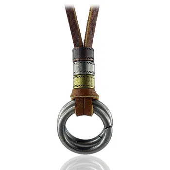 colar choker necklaces & pendants men necklace fashion jewelry vintage kolye leather Necklaces Men statement necklace for women
