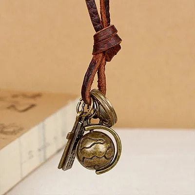 colar choker necklaces & pendants men necklace fashion jewelry vintage kolye leather Necklaces Men statement necklace for women