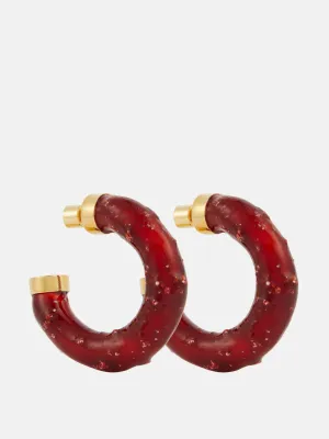 Confiture hoop earrings