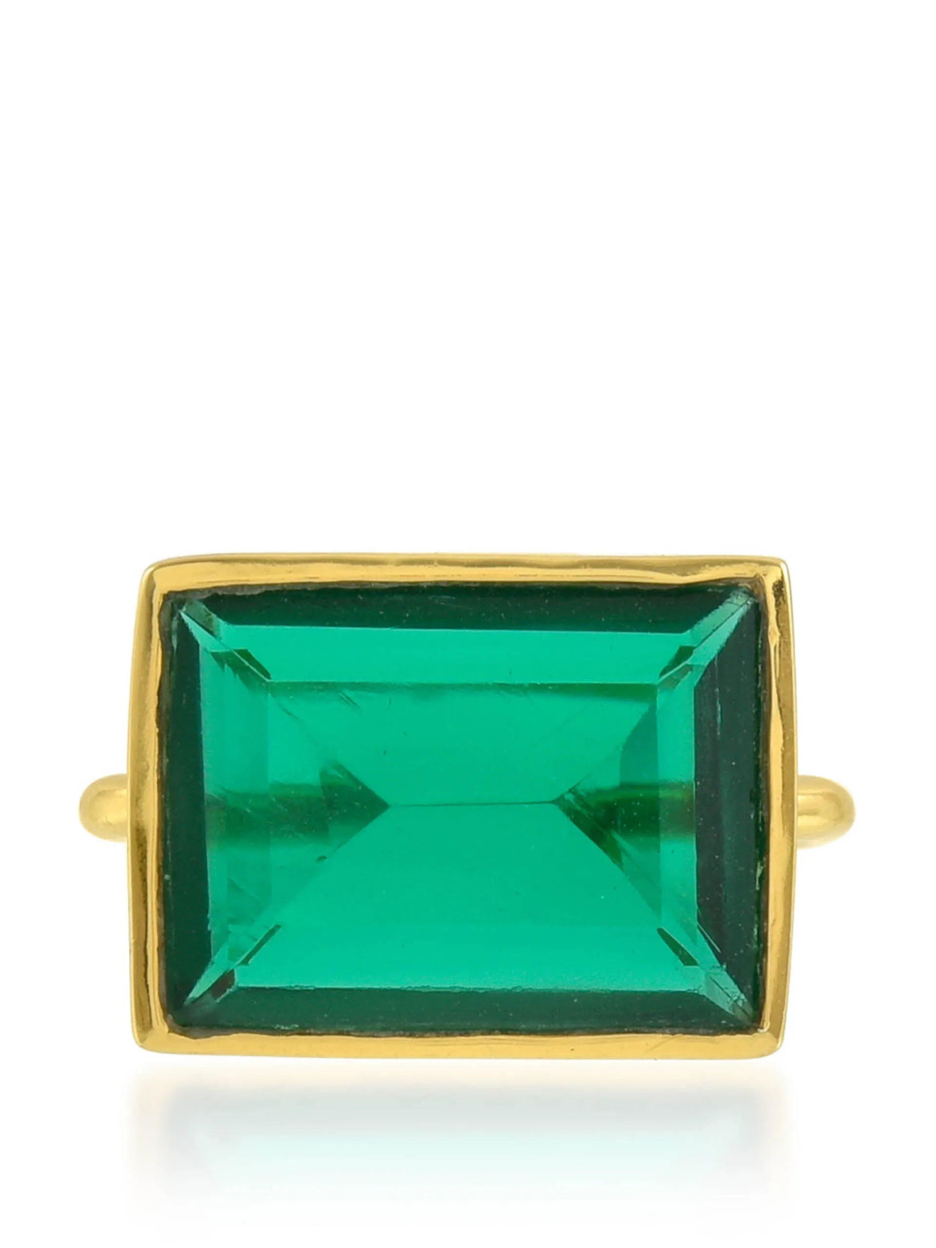 Dark emerald Lenny ring