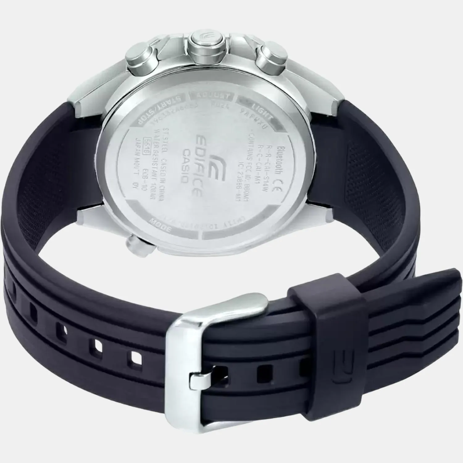 Edifice Men's Chronograph Resin Watch ED495 - ECB-10P-1ADF