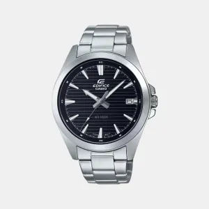 Edifice Men's Silver Analog Stainless Steel Watch ED535 - EFV-140D-1AVUDF