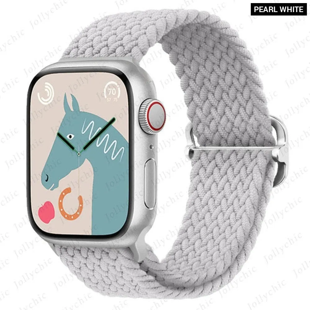 Elastic Braided Loop Strap for Apple Iwatch
